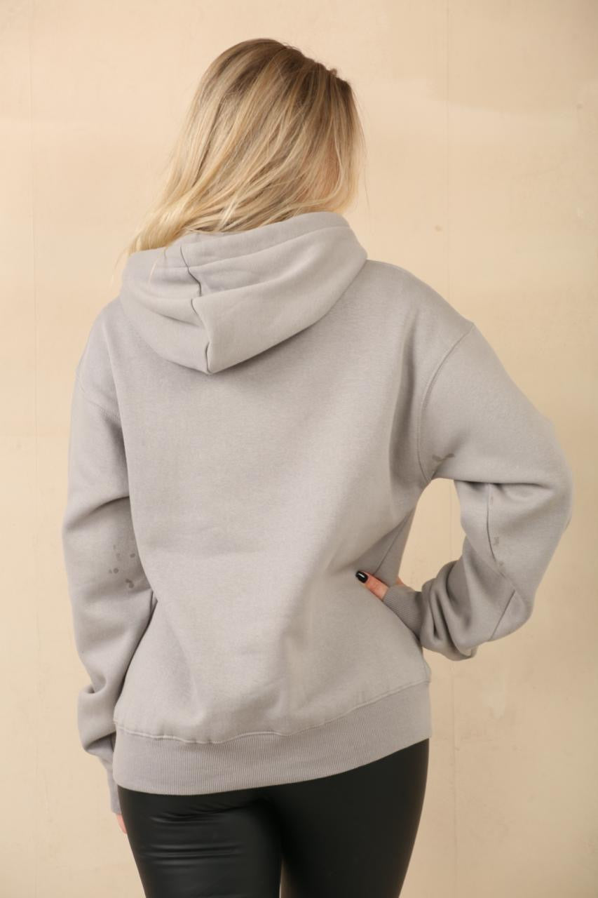 Anagram Embossed Hoodie - Alison - Storm Desire