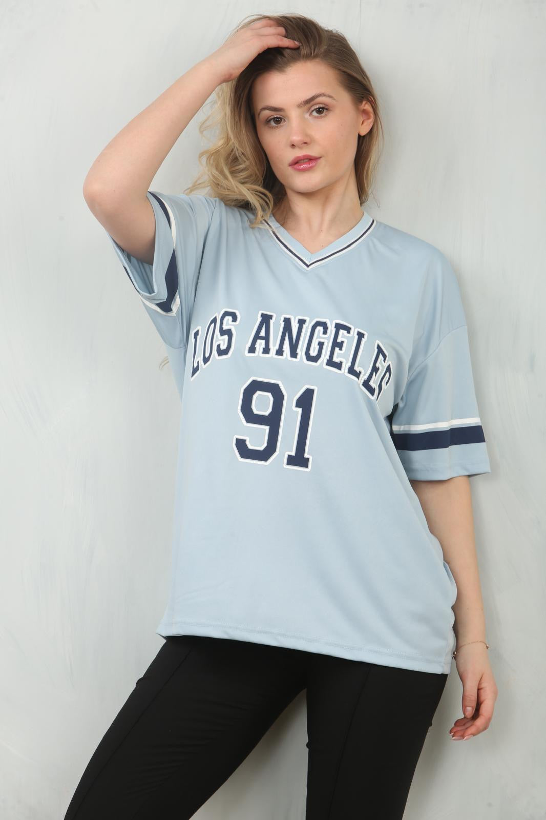 Los Angeles New Baseball Top - Thea - Storm Desire