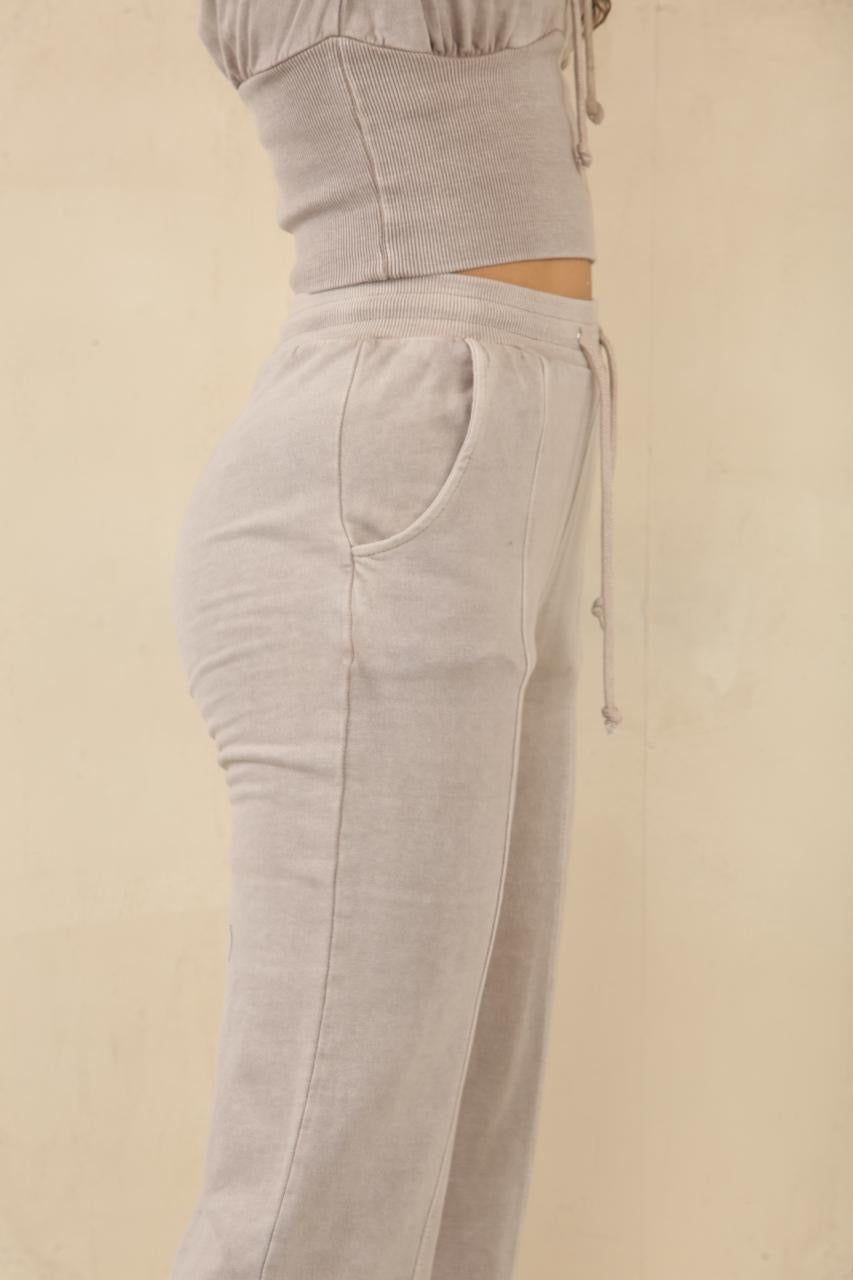 Acid Wash High Waist Tracksuit - Bianca - Storm Desire