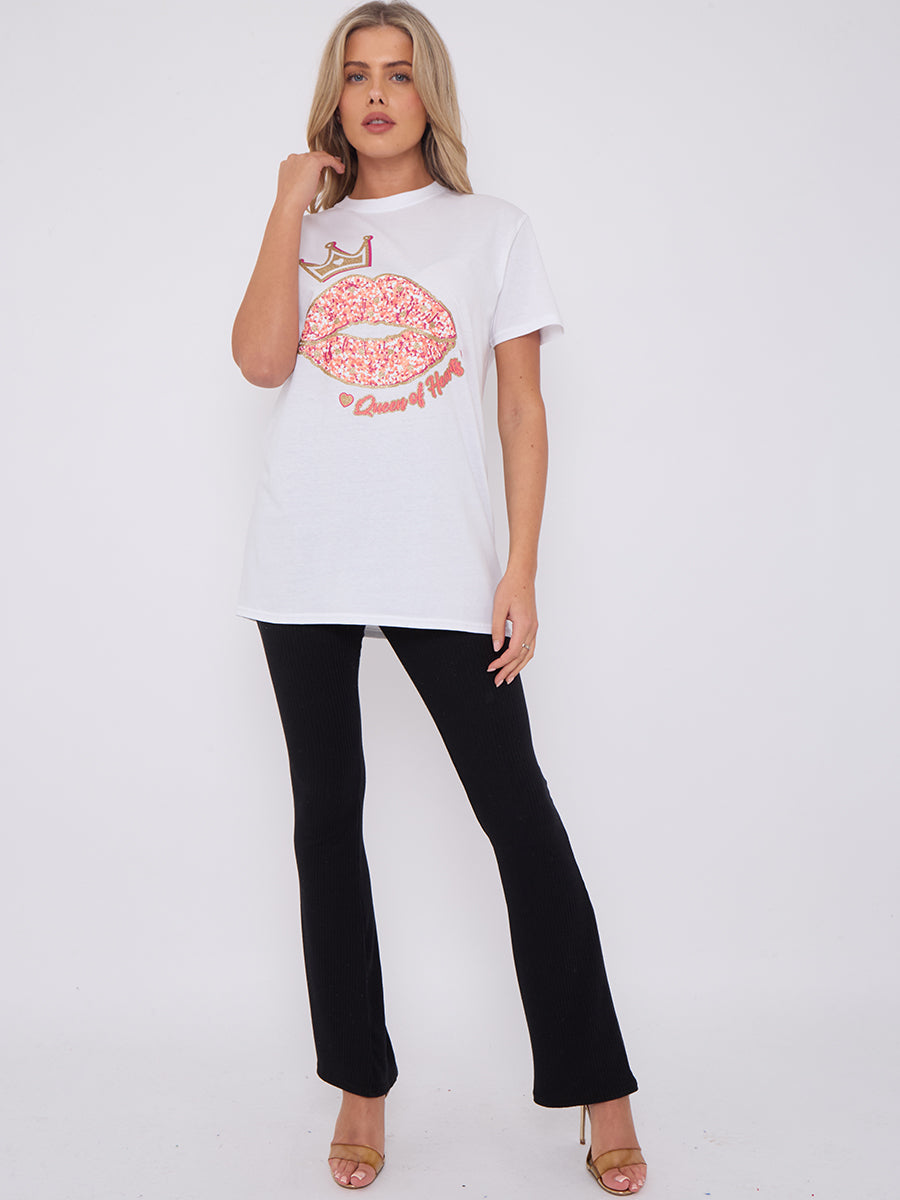 Queen Of Hearts T Shirt - Carolina