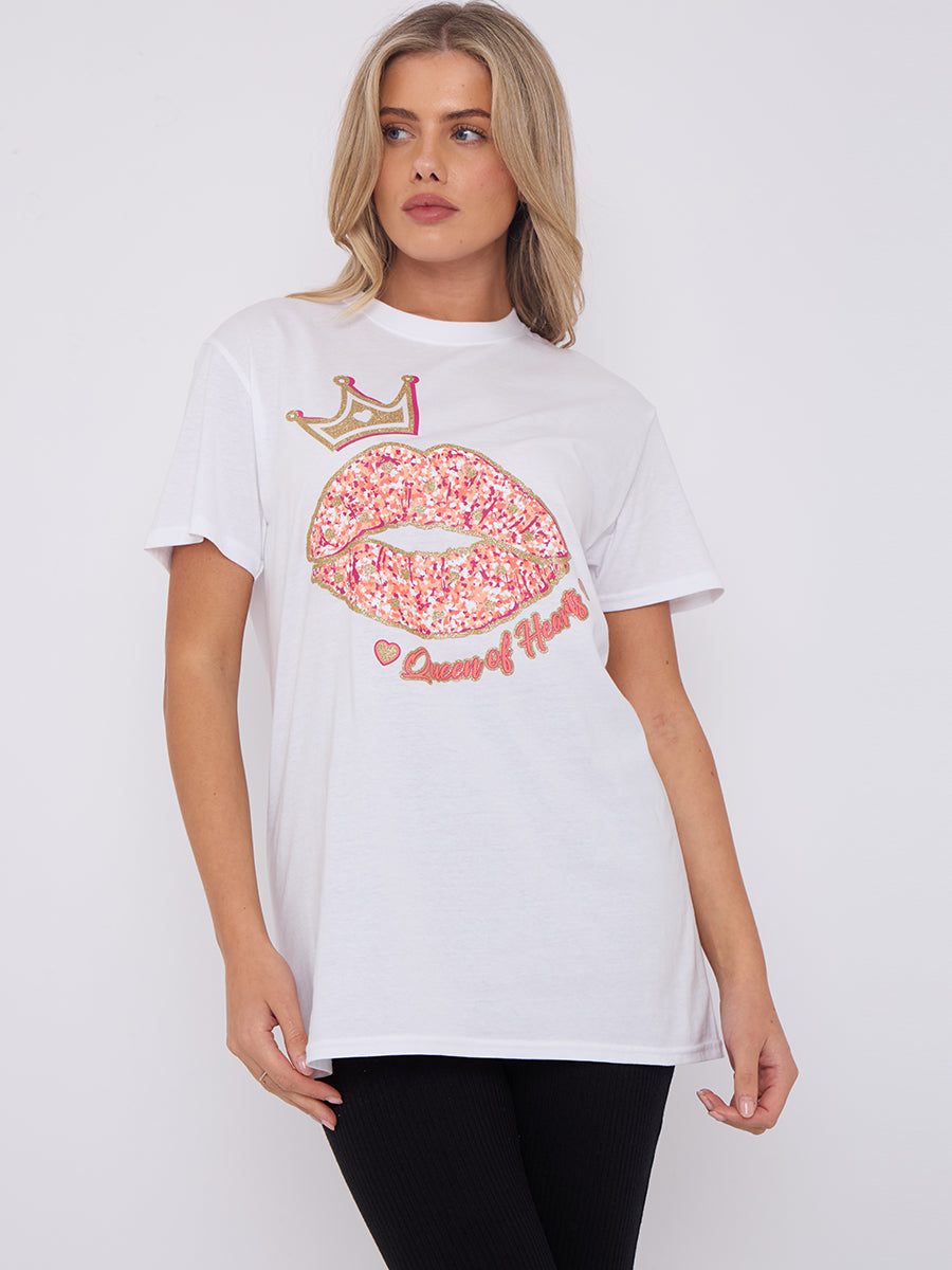 Queen Of Hearts T Shirt - Carolina