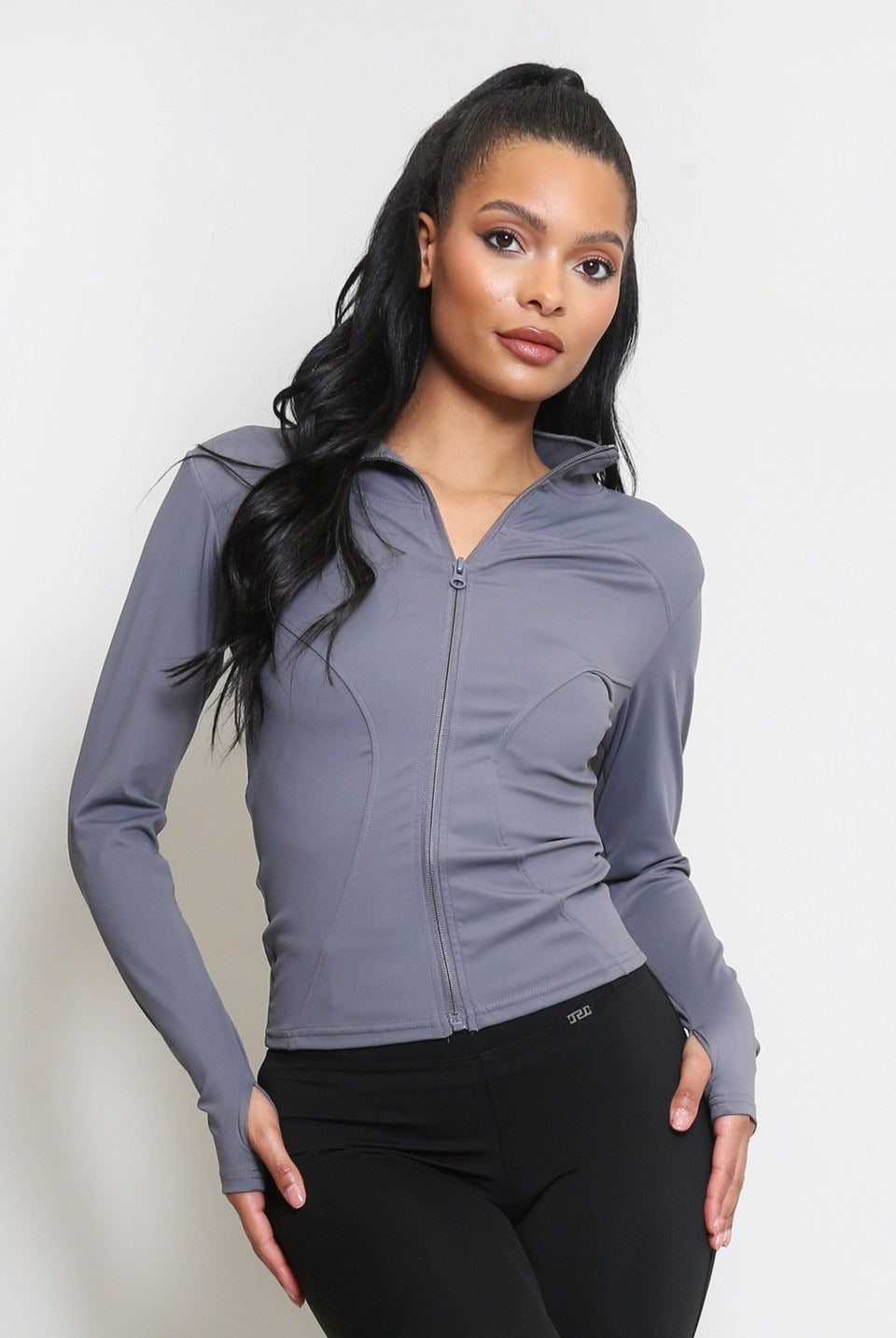 Fitted Energy Tik Tok Viral Gym Jacket - Mila - Storm Desire