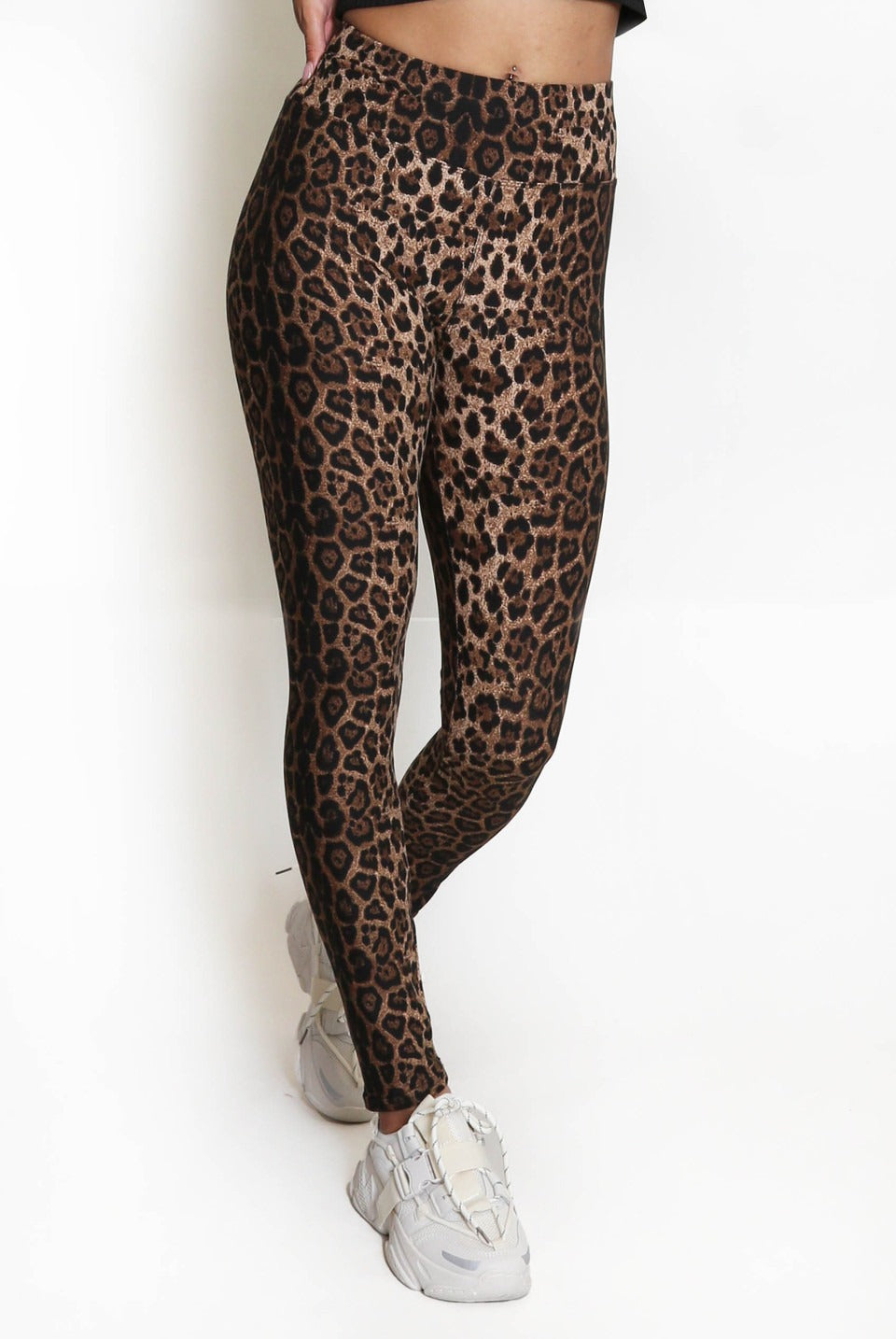 Cheetah Print Stretch Fit Legging - London - Storm Desire