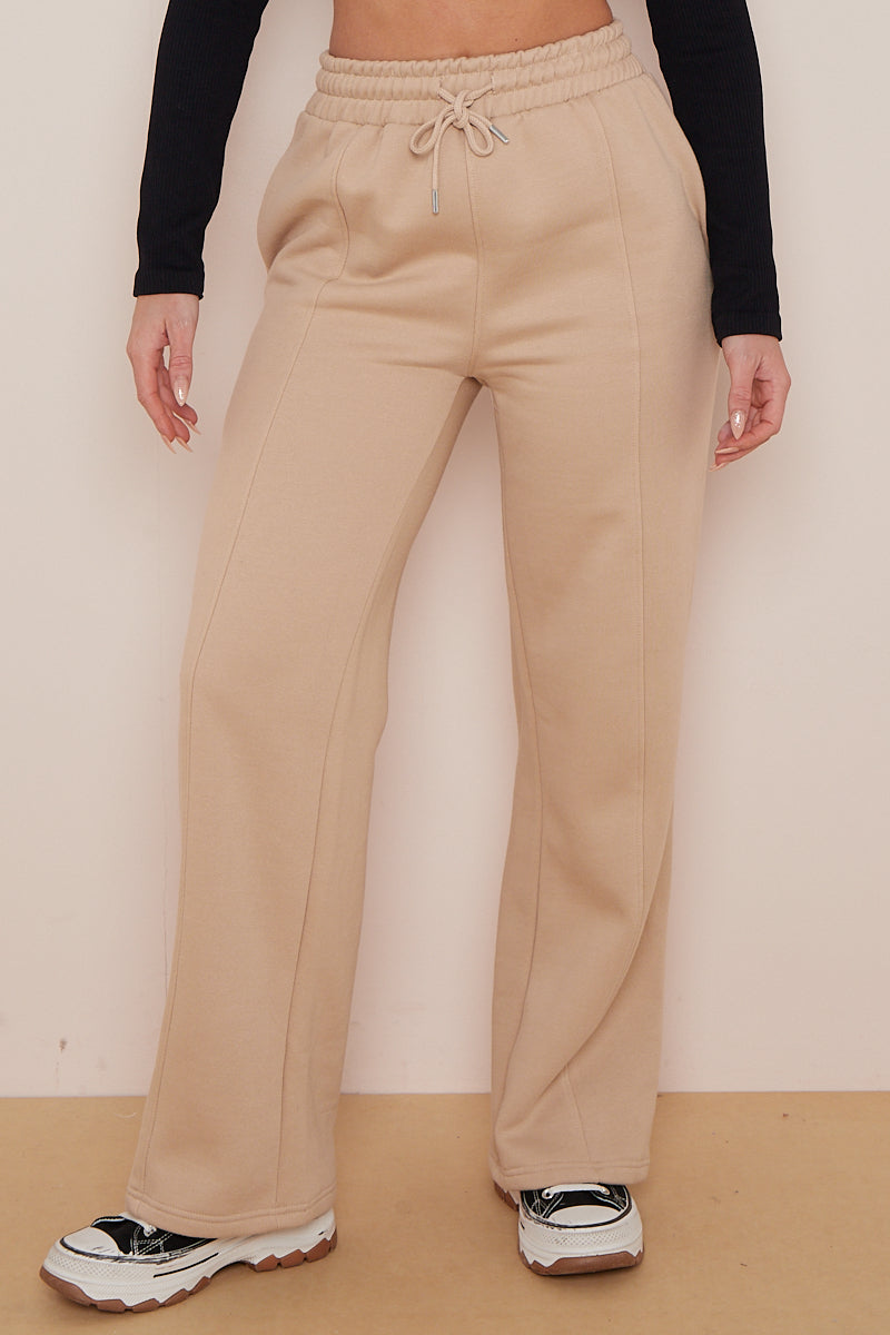 Wide Leg Fleece Trousers - Robin - Storm Desire