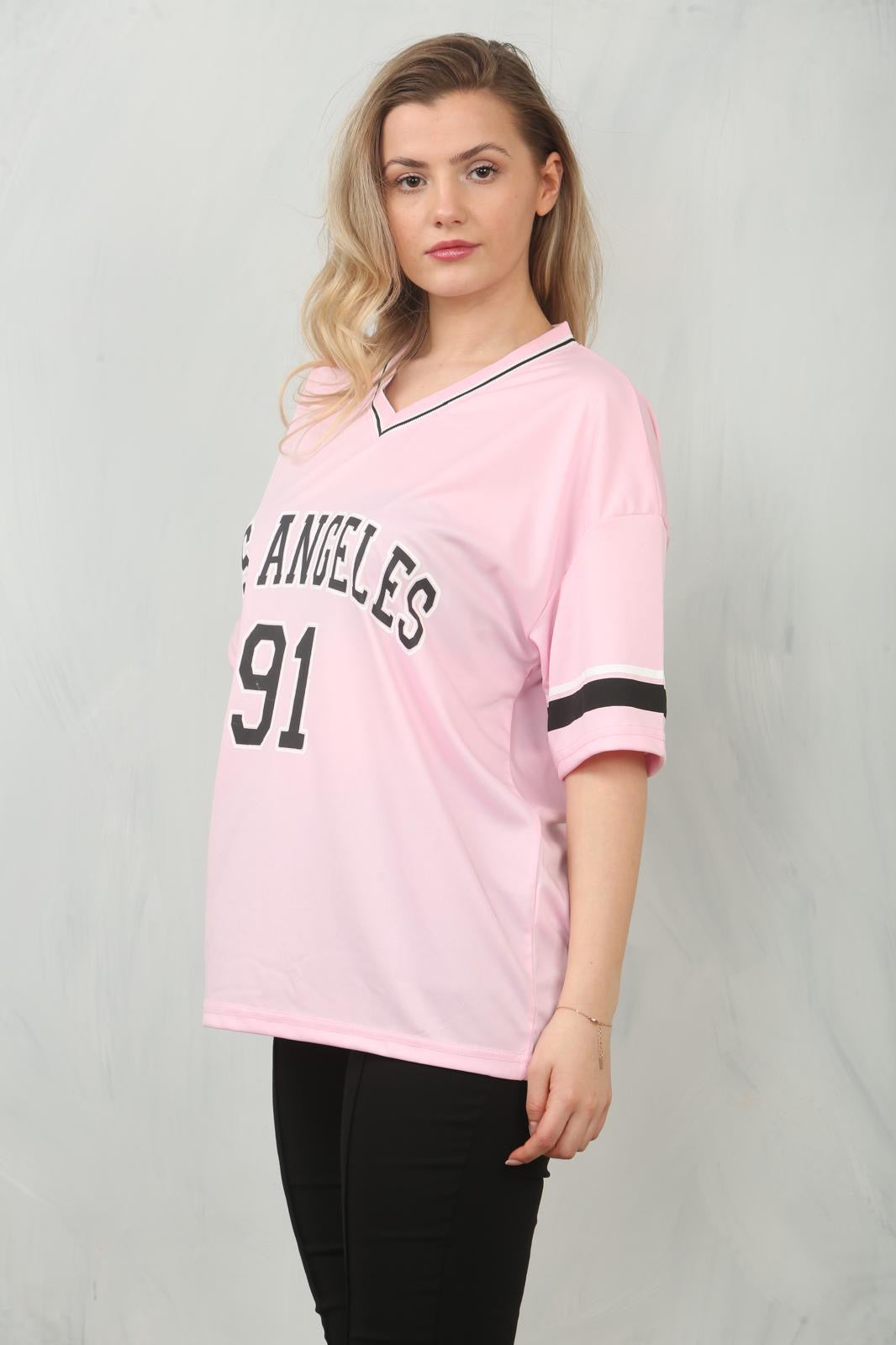 Los Angeles New Baseball Top - Thea - Storm Desire