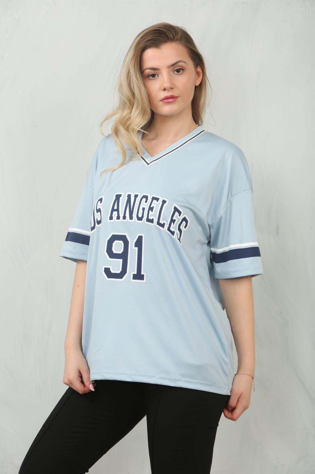 Los Angeles New Baseball Top - Thea - Storm Desire