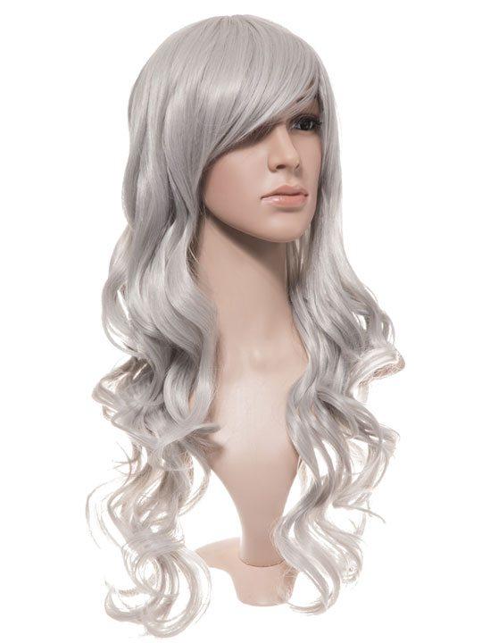 Long grey outlet cosplay wig